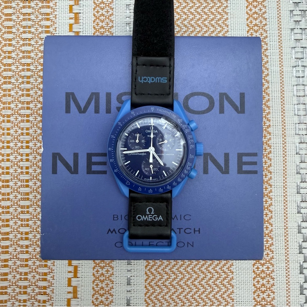 Swatch x Omega MoonSwatch: Mission to Neptune